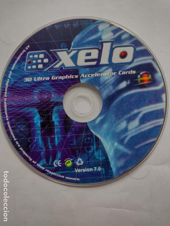 Segunda mano: XELO 3D ULTRA GRAPHICS ACCELERATOR CARDS VERSION 7.5- CD- INFORMATICA VINTAGE - Foto 1