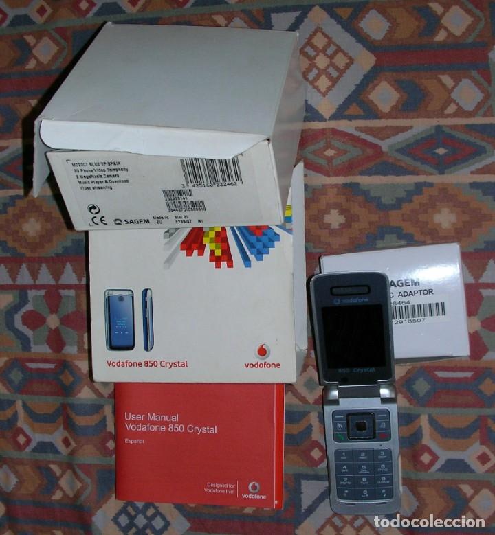 Segunda mano: TEL&Eacute;FONO M&Oacute;VIL VODAFONE 850 CRYSTAL - Foto 4