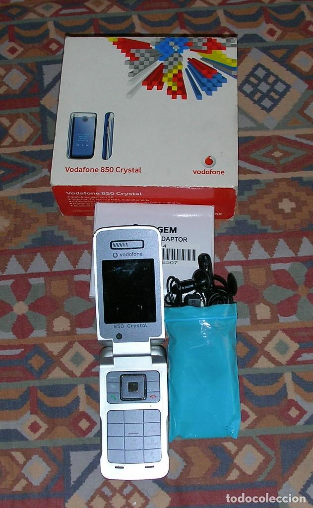 Segunda mano: TEL&Eacute;FONO M&Oacute;VIL VODAFONE 850 CRYSTAL - Foto 5