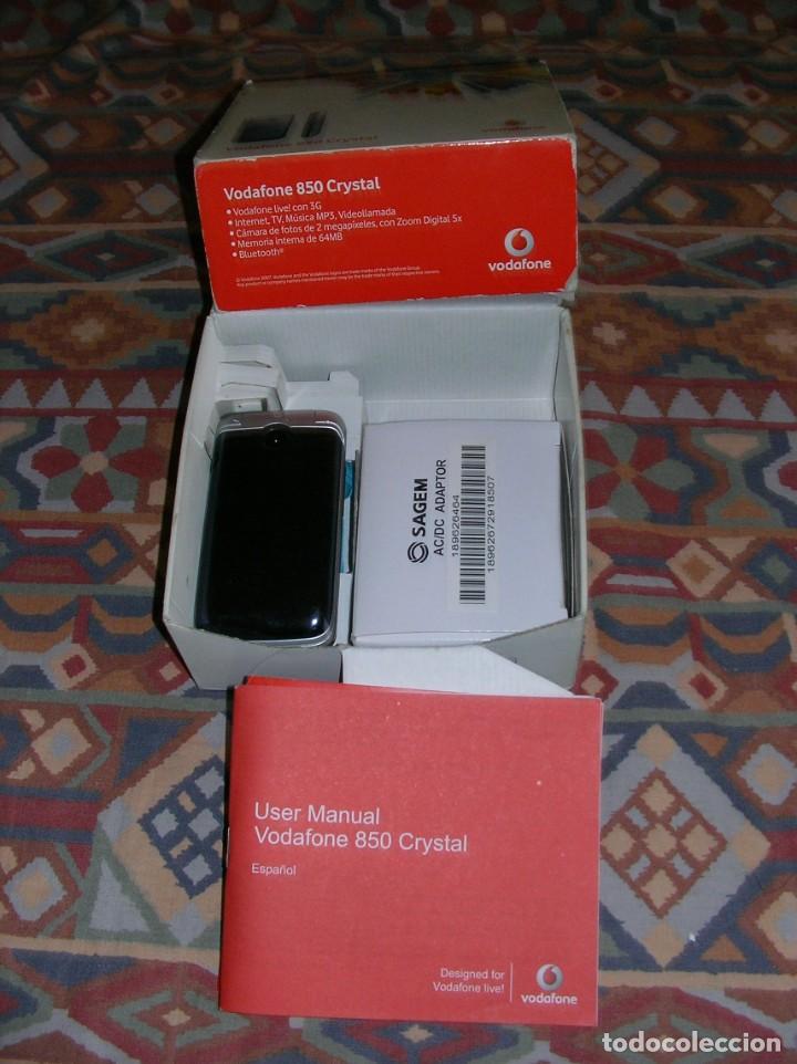 Segunda mano: TEL&Eacute;FONO M&Oacute;VIL VODAFONE 850 CRYSTAL - Foto 6