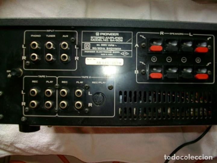 Segunda mano: PIONEER AMPLIFICADOR SA-508 - Foto 5