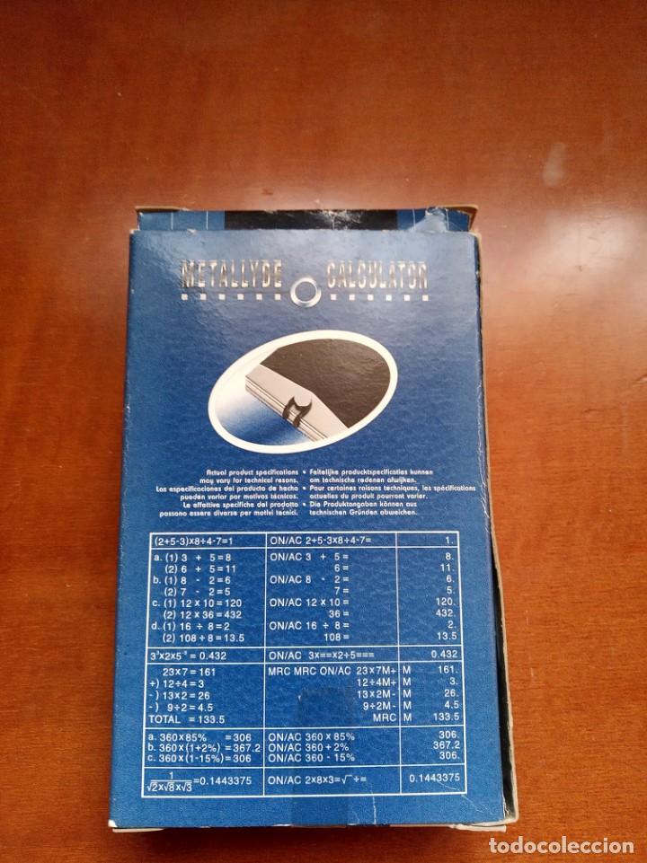 Segunda mano: Calculadora solar Marksman nueva en su caja - Foto 8