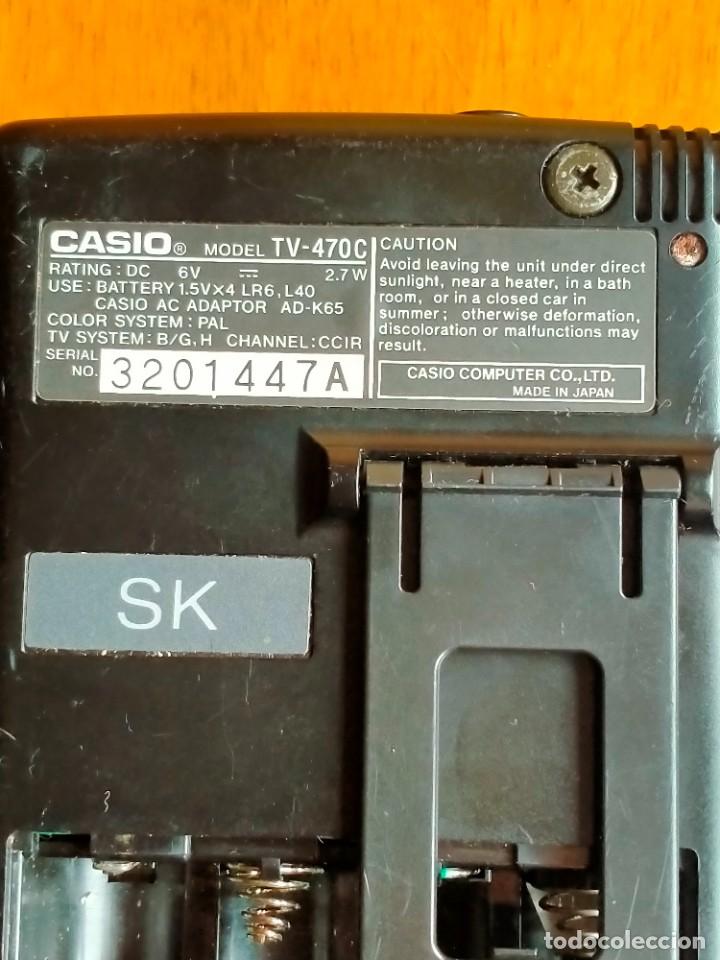 Segunda mano: LCD POCKET COLOR TELEVISION - CASIO TV 470C - Foto 4