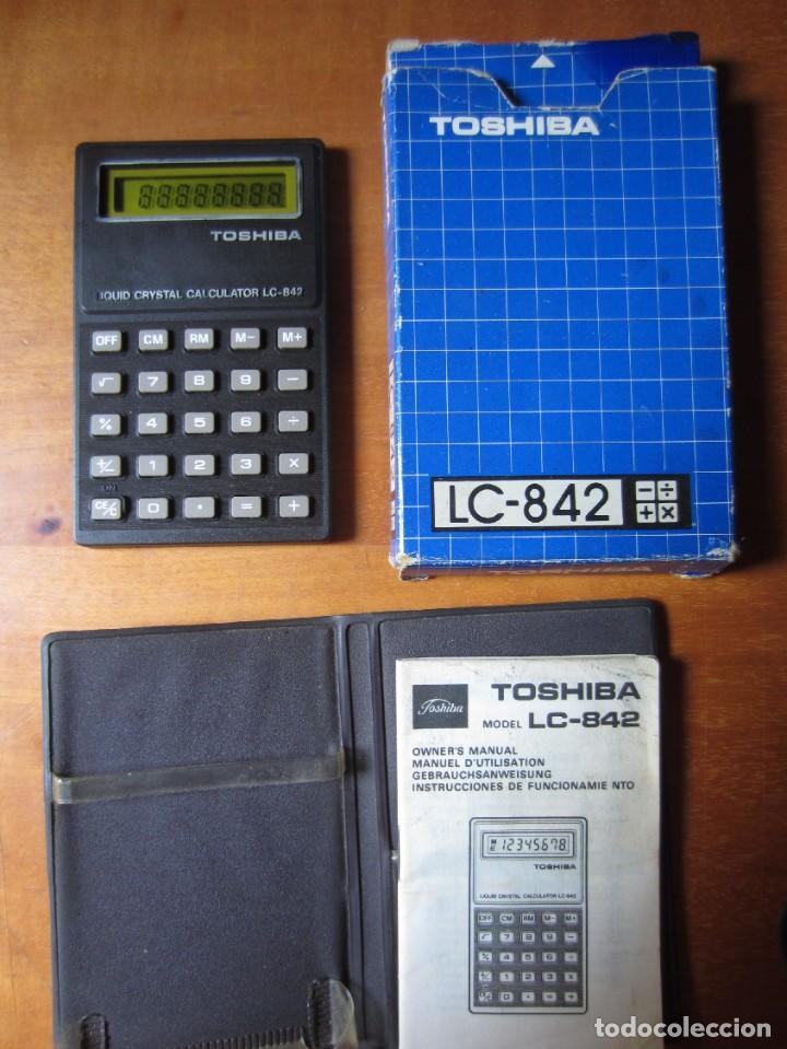 Segunda mano: Calculadora Toshiba LC-842 - Foto 1