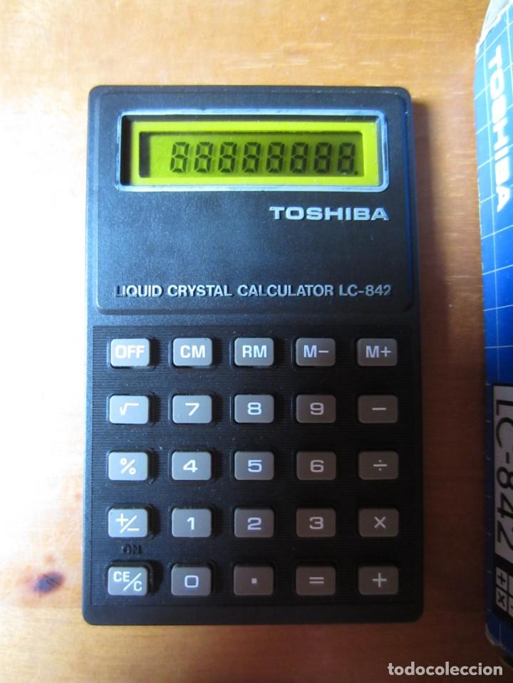 Segunda mano: Calculadora Toshiba LC-842 - Foto 2