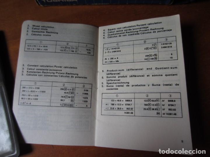 Segunda mano: Calculadora Toshiba LC-842 - Foto 12