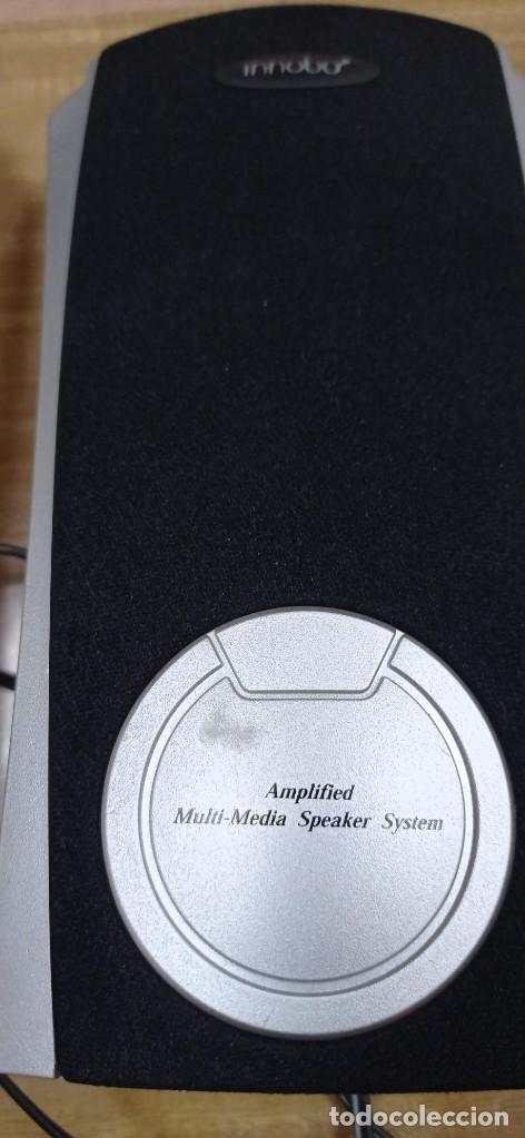 Segunda mano: PAREJA ALTAVOCES INNOBO CON CONEXI&Oacute;N USB - Foto 3
