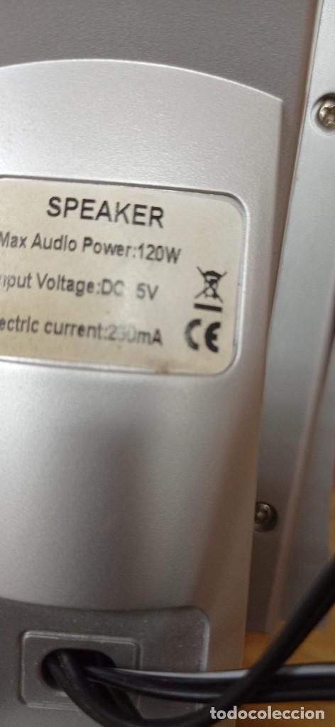 Segunda mano: PAREJA ALTAVOCES INNOBO CON CONEXI&Oacute;N USB - Foto 4
