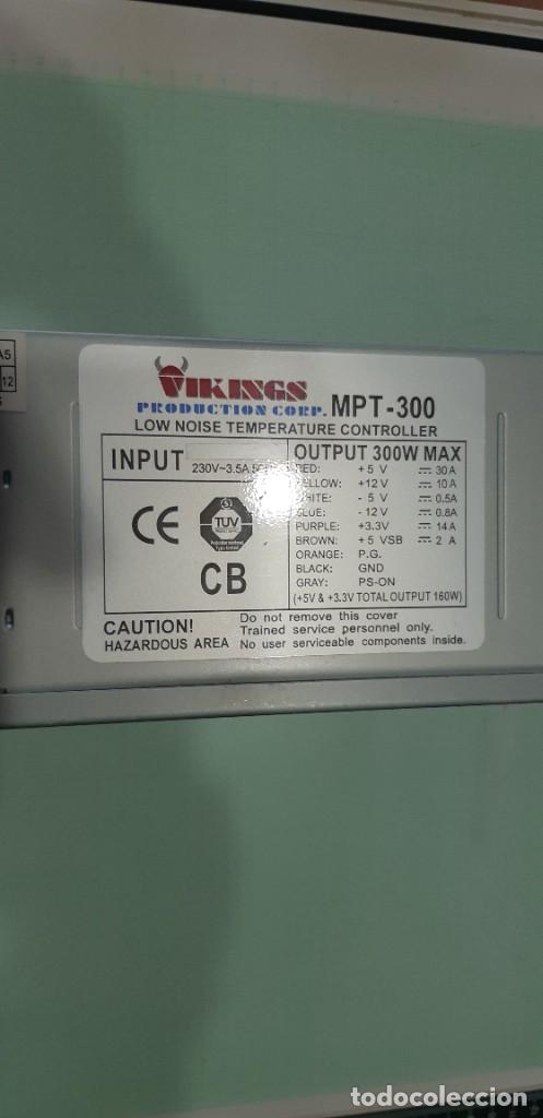 Segunda mano: FUENTE DE ALIMENTACION PARA PC. VIKINGS MPT 300 - Foto 1