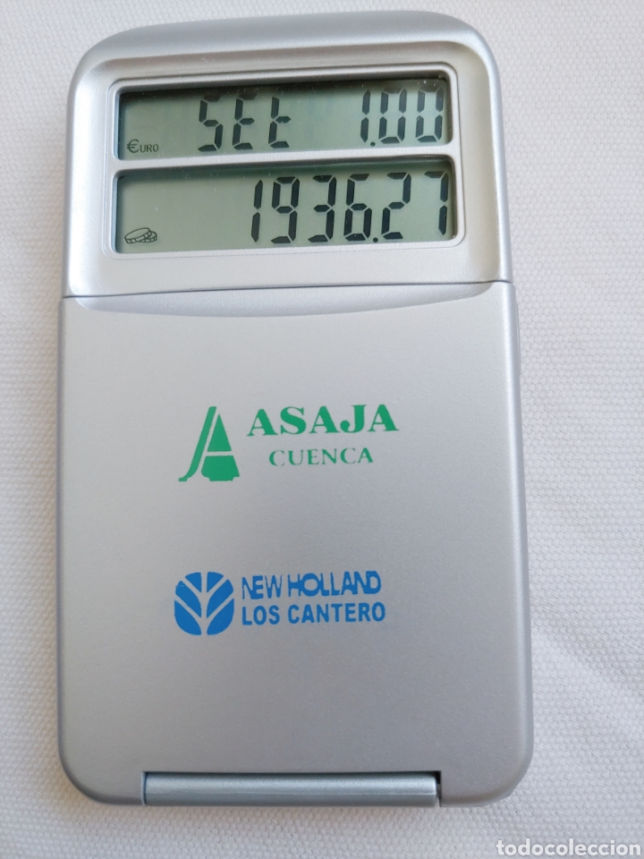 Segunda mano: Antigua calculadora y conversor a euros - Foto 3