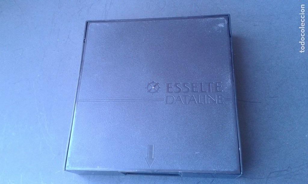 D'Occasion: CAJA DE PLASTICO NEGRA PARA DISQUETTES 5 1/4 PULGADAS DISCO FLEXIBLE