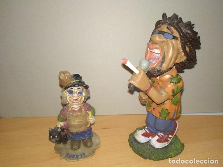 Segunda mano: Juego cuatro figuras resina - Foto 3