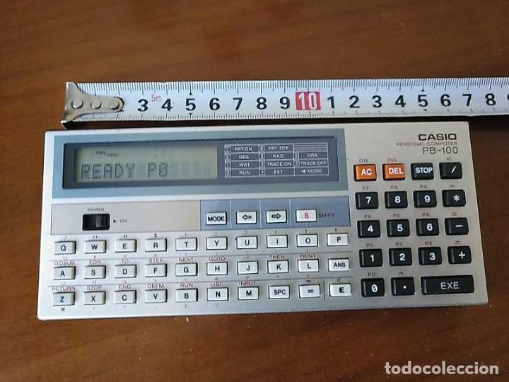 Segunda mano: PB-100 CALCULADORA CASIO PERSONAL COMPUTER A&Ntilde;OS 80, FUNCIONANDO, PROGRAMABLE EN BASIC. - Foto 29