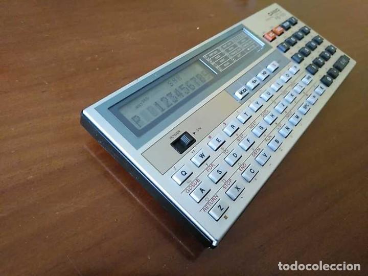 Segunda mano: PB-100 CALCULADORA CASIO PERSONAL COMPUTER A&Ntilde;OS 80, FUNCIONANDO, PROGRAMABLE EN BASIC. - Foto 38