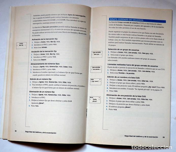 Segunda mano: Gu&iacute;a de usuario ERICSSON T18s, 1999 - Foto 5