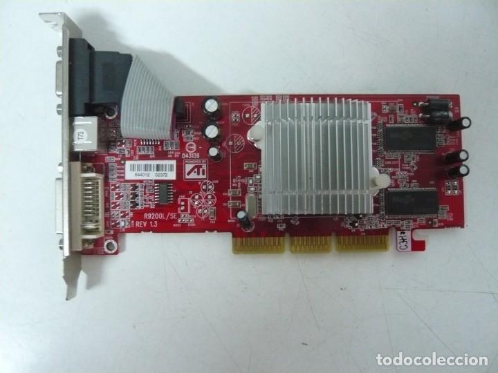 ati agp 128mb modelo gc-r9200l/se- tarjeta gráf - Buy Second-hand  electronic articles on todocoleccion