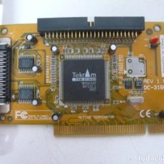 Segunda Mano: TARJETA CONTROLADORA SCSI TEKRAM PCI / INFORMÁTICA RETRO. Lote 276925668