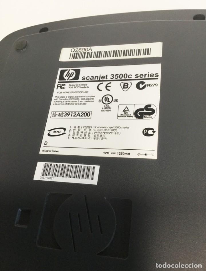 Segunda mano: Esc&aacute;ner HP Scanjet 3500C (Sin cable alimentaci&oacute;n) - Foto 10