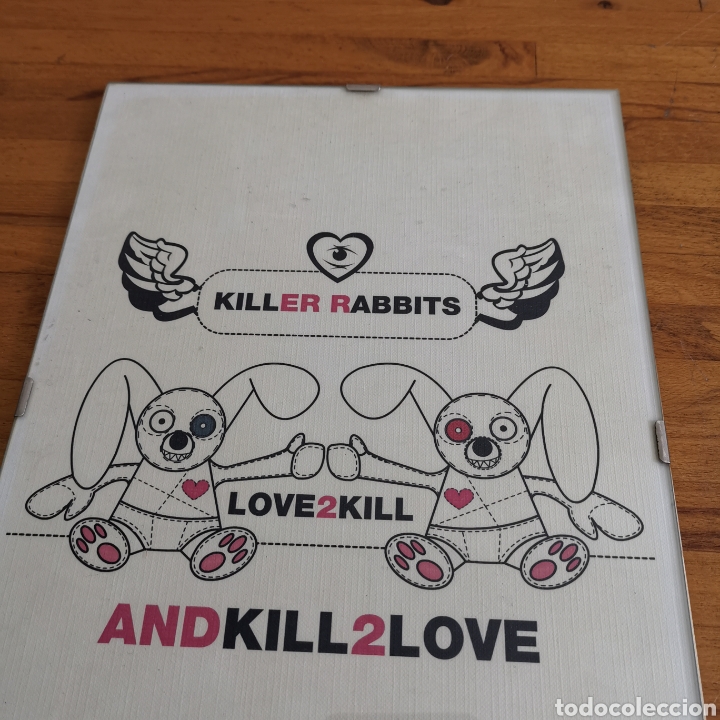 Segunda mano: Cuadro de cristal de Killer Rabbits Love 2kill kill2love - Foto 2
