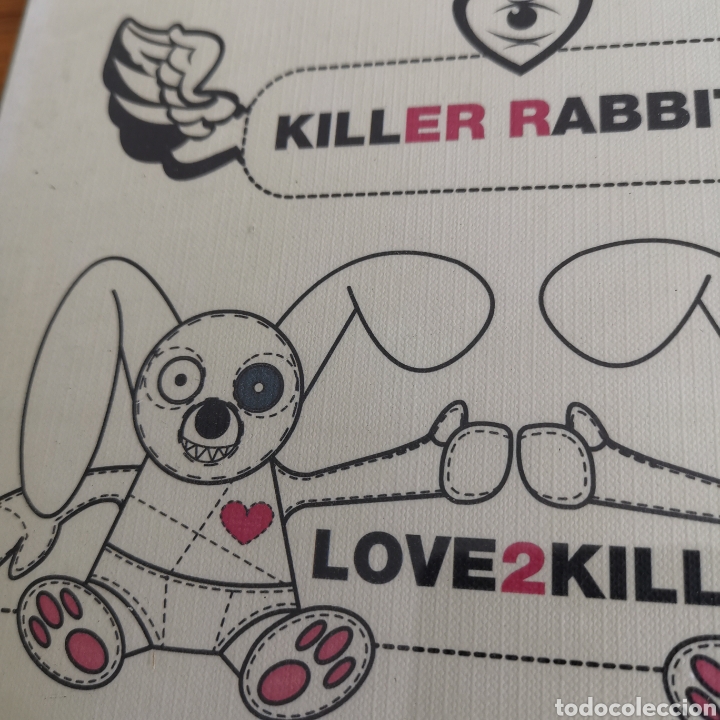Segunda mano: Cuadro de cristal de Killer Rabbits Love 2kill kill2love - Foto 3