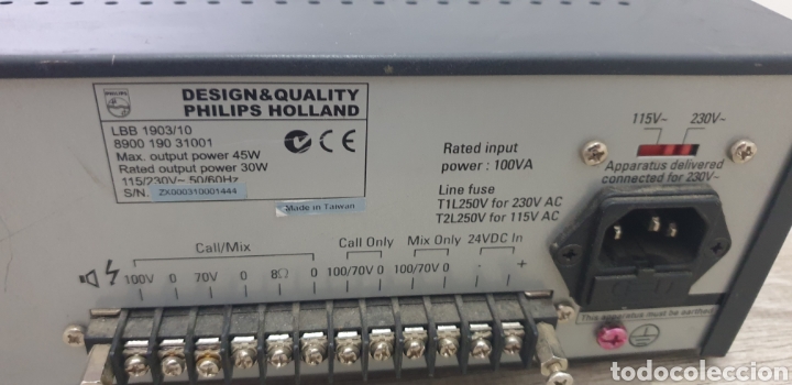 Segunda mano: Plena mixer amplificador philips - Foto 9