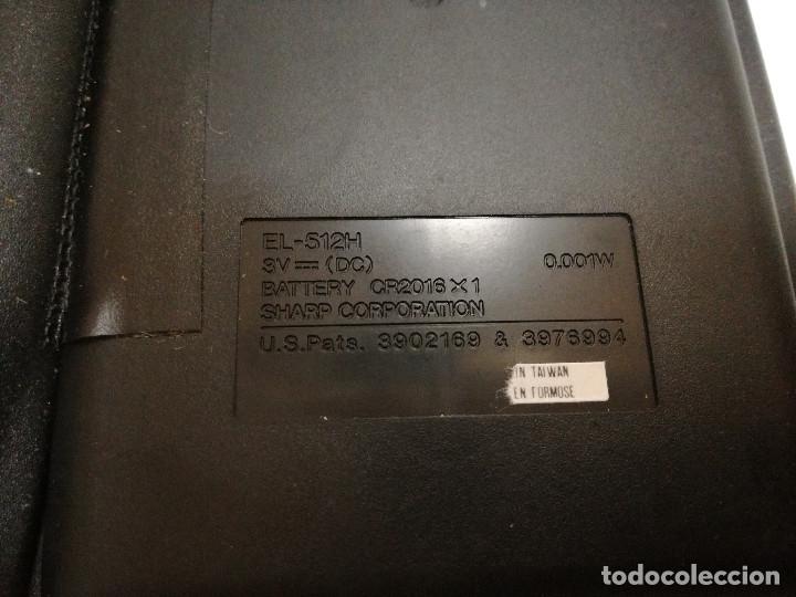 Segunda mano: CALCULADORA SHARP EL-512H (NO FUNCIONA) - Foto 5