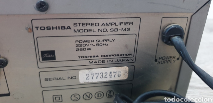 Segunda mano: Amplificador TOSHIBA SB-M2 - Foto 13