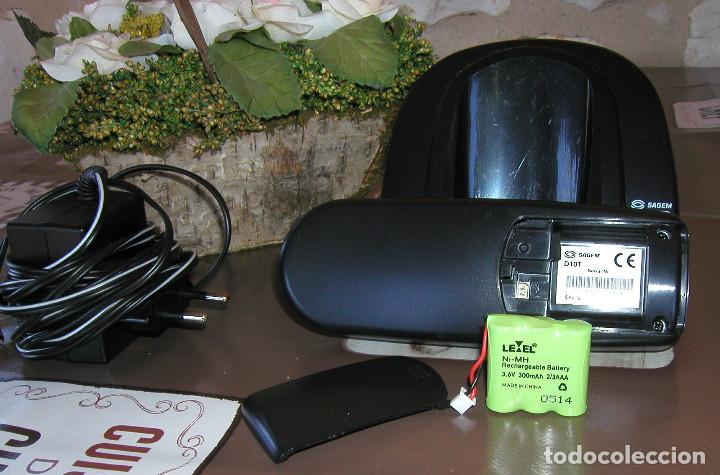 Segunda mano: TEL&Eacute;FONO INALAMBRICO SAGEM D10T PERFECTO ESTADO Y FUNCIONANDO - Foto 2