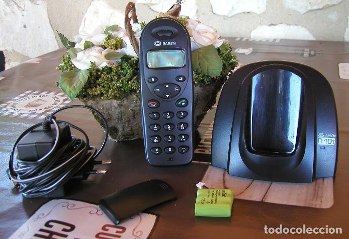 Segunda mano: TEL&Eacute;FONO INALAMBRICO SAGEM D10T PERFECTO ESTADO Y FUNCIONANDO - Foto 5