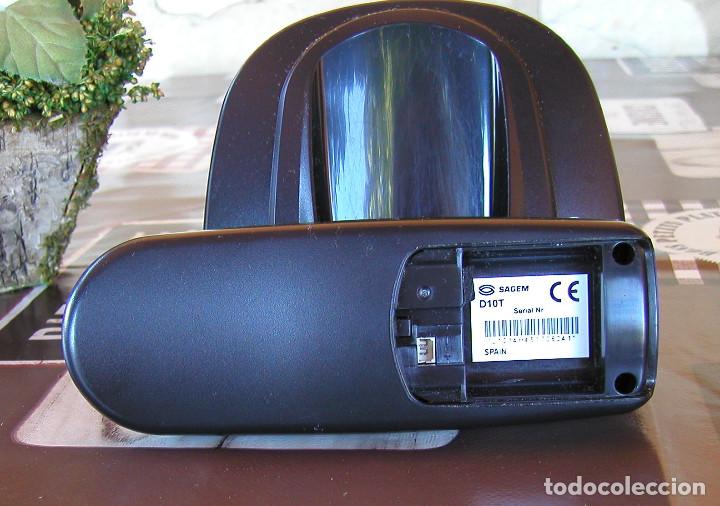 Segunda mano: TEL&Eacute;FONO INALAMBRICO SAGEM D10T PERFECTO ESTADO Y FUNCIONANDO - Foto 7