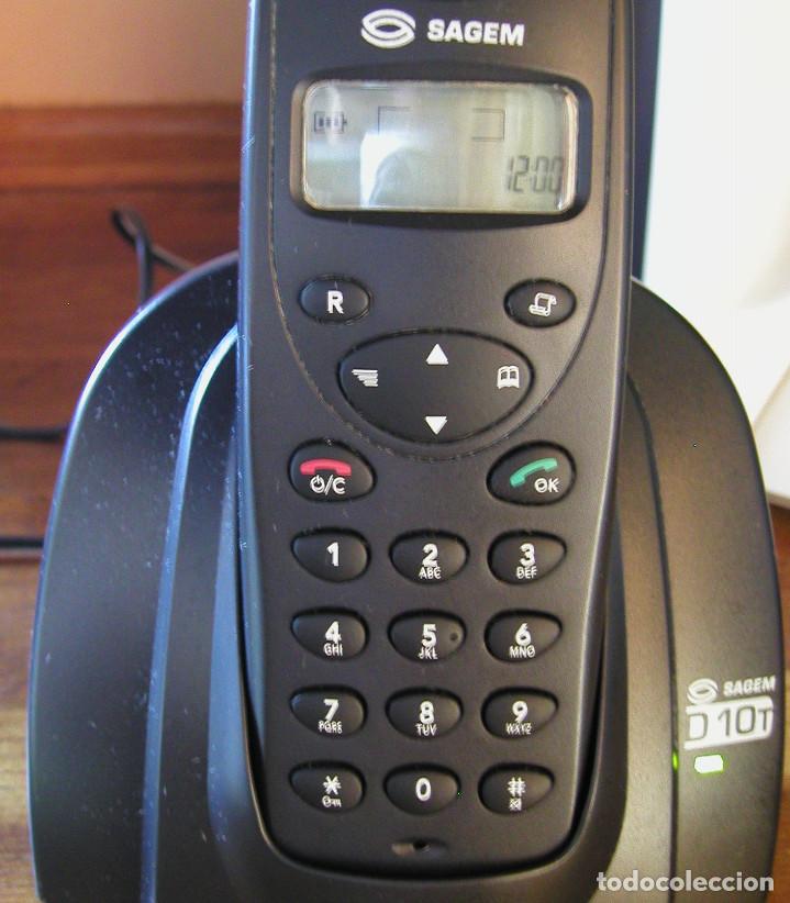 Segunda mano: TEL&Eacute;FONO INALAMBRICO SAGEM D10T PERFECTO ESTADO Y FUNCIONANDO - Foto 12