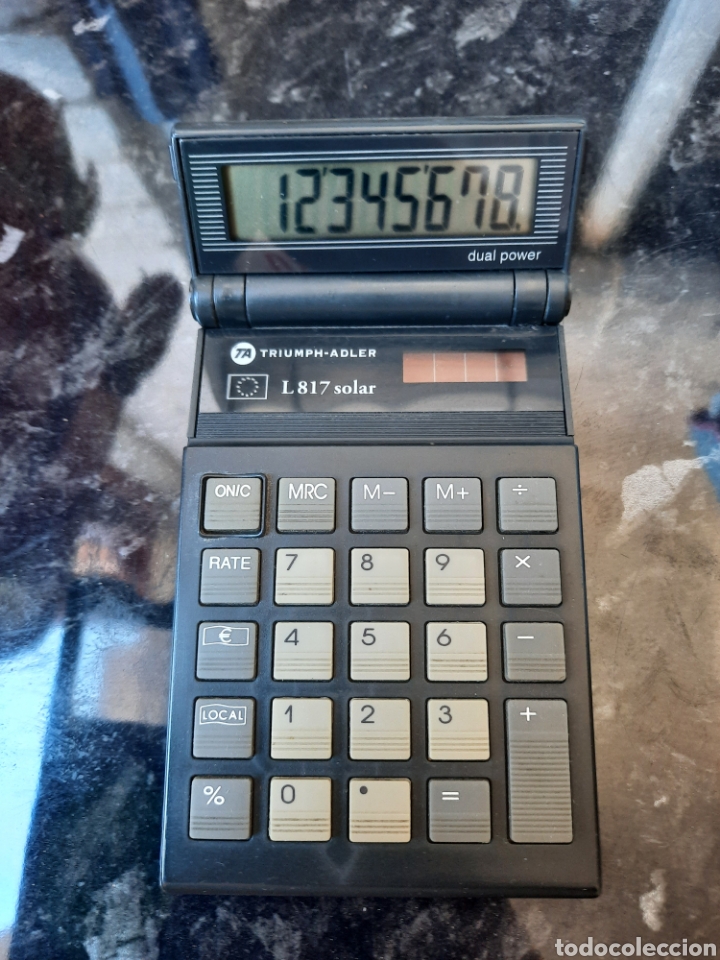 D'Occasion: Calculadora Triumph Adler L 817 solar.