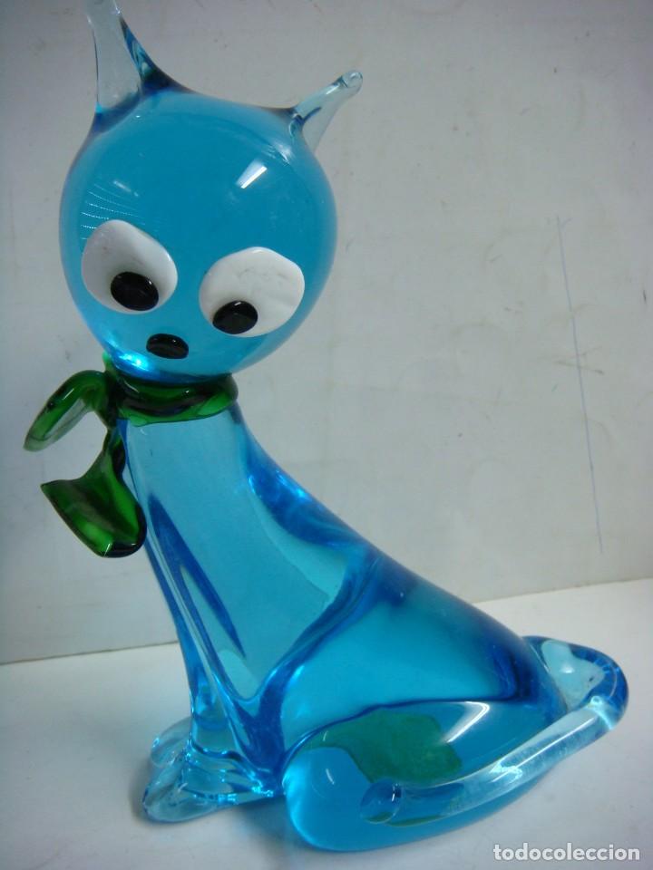 Segunda mano: FIGURA EN CRISTAL MACIZO DE UN GATO- (&) - Foto 2