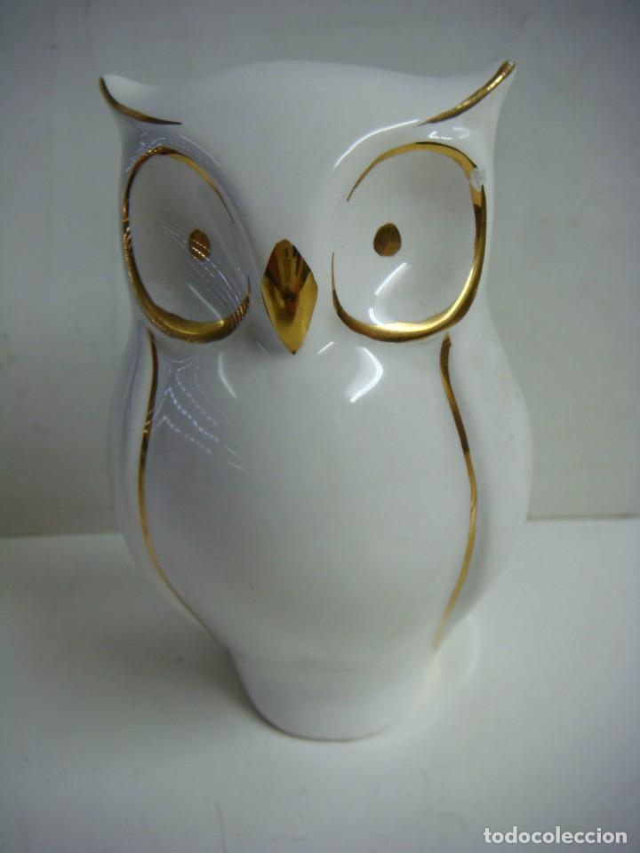 Segunda mano: FIGURA EN PORCELANA DE UN BUHO- (&) - Foto 1