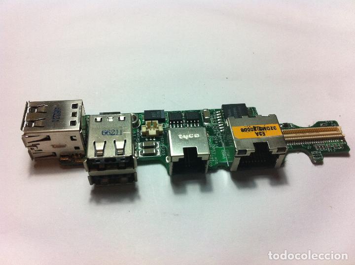 Segunda mano: Modulo USB + Modem + Ethernet DELL D520-PP17L - Foto 1