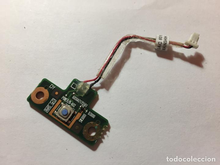 Segunda mano: Boton Power TOSHIBA Satellite L305 - Foto 1