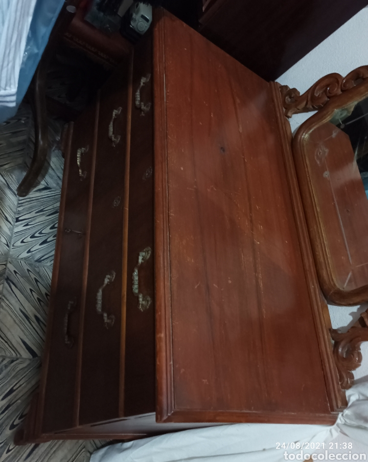 Segunda mano: Tocador con espejo. A&ntilde;os 50 - Foto 3