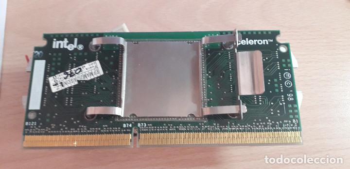 Segunda mano: 03-00205-MICRO PROCESADOR INTEL CELERON CON DISIPADOR - Foto 2