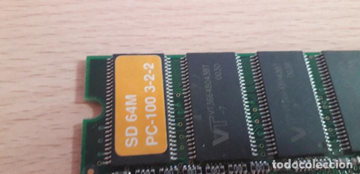 Segunda mano: 03-00211-MODULO MEMORIA RAM SD 64 MB -PC100-3-2-2 - Foto 2