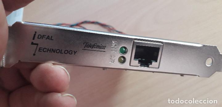 Segunda mano: 03-00233-Tarjeta red TELEFONICA - PCI - Foto 2