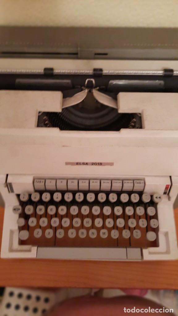 Segunda mano: M&aacute;quina de Escribir ELSA 2018 - Foto 2