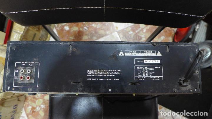 Segunda mano: DOBLE PLETINA KENWOOD KX-55W - Foto 6