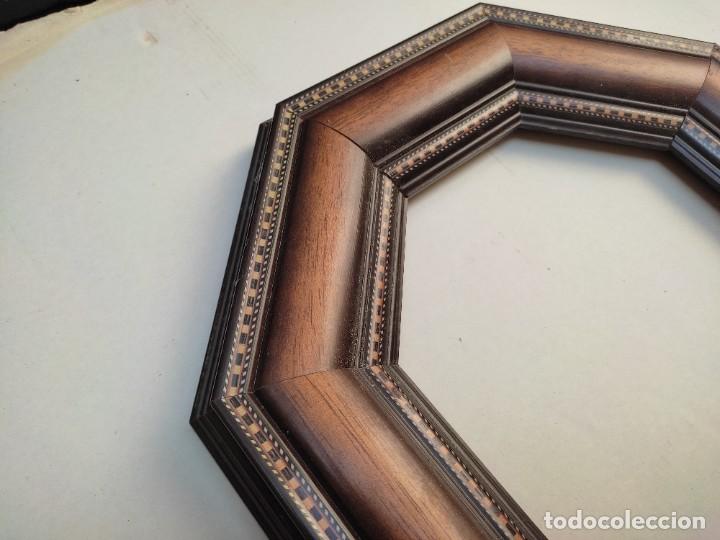 Segunda mano: marco de madera octogonal - Foto 3