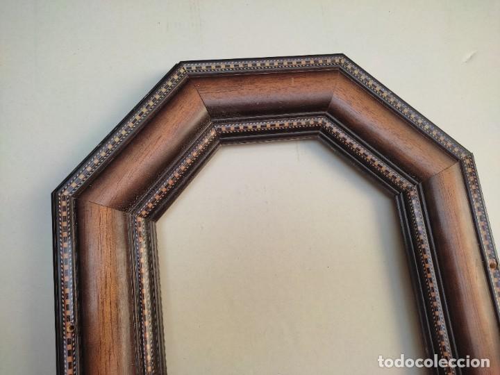 Segunda mano: marco de madera octogonal - Foto 6