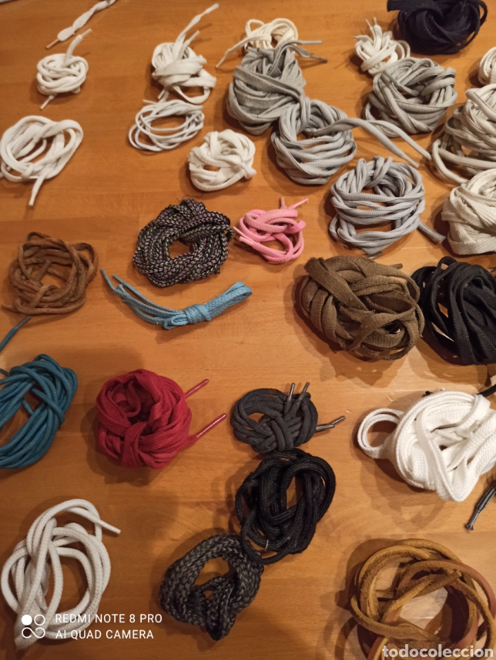 Segunda mano: Lote de 50 pares de cordones - Foto 2