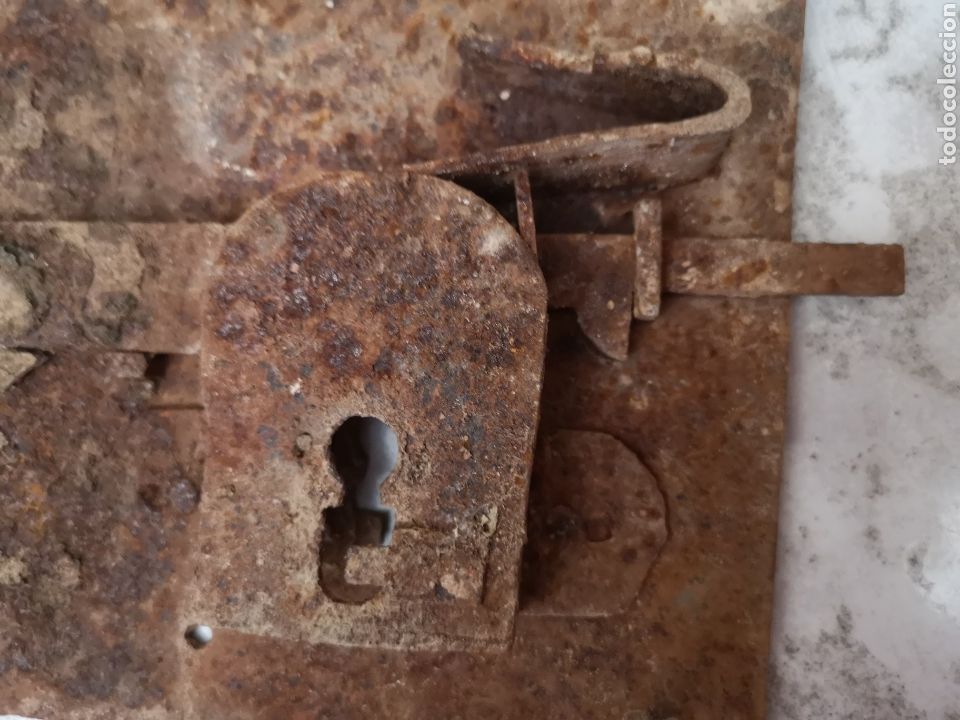 Segunda mano: Cerradura Antigua de Hierro - Foto 13