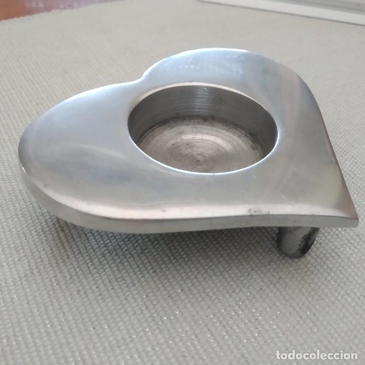 Segunda mano: Portavelas aluminio. - Foto 3