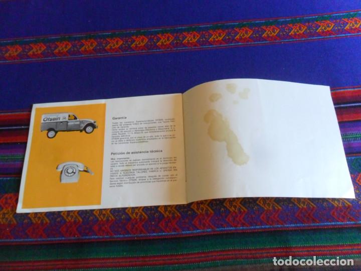 Segunda mano: INSTRUCCIONES DE USO DE LA LAVADORA SUPERAUTOM&Aacute;TICA OTSEIN DL-100 CON SKIP. A&Ntilde;O 1978. - Foto 4