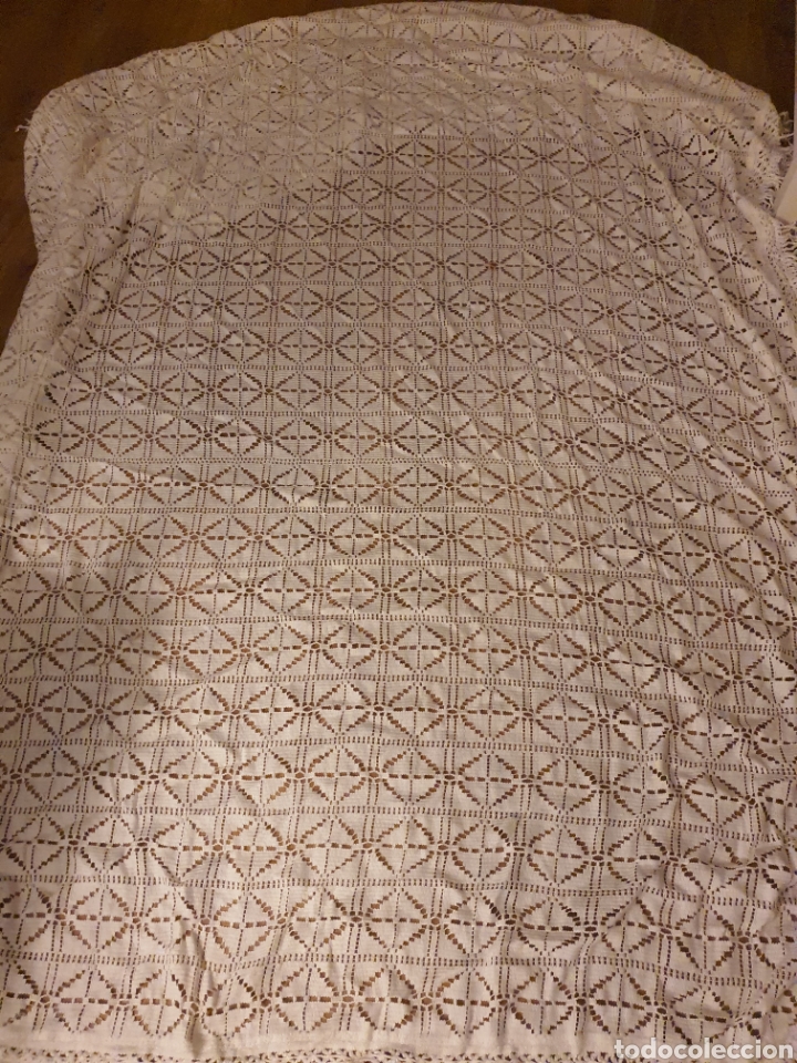 Segunda mano: antigua colcha de crochet - Foto 1