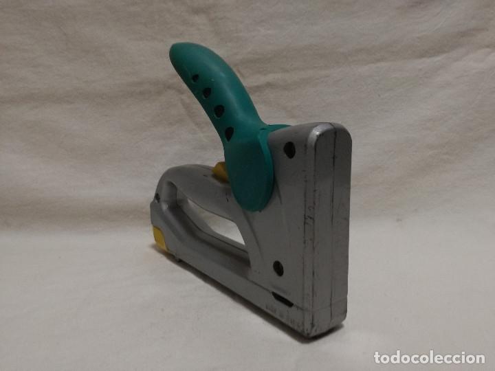 Segunda mano: GRAPADORA PISTOLA DE MANO - MARCA WOLFCRAFT TACOCRAFT M14+ (FUNCIONA) - HERRAMIENTA - Foto 5